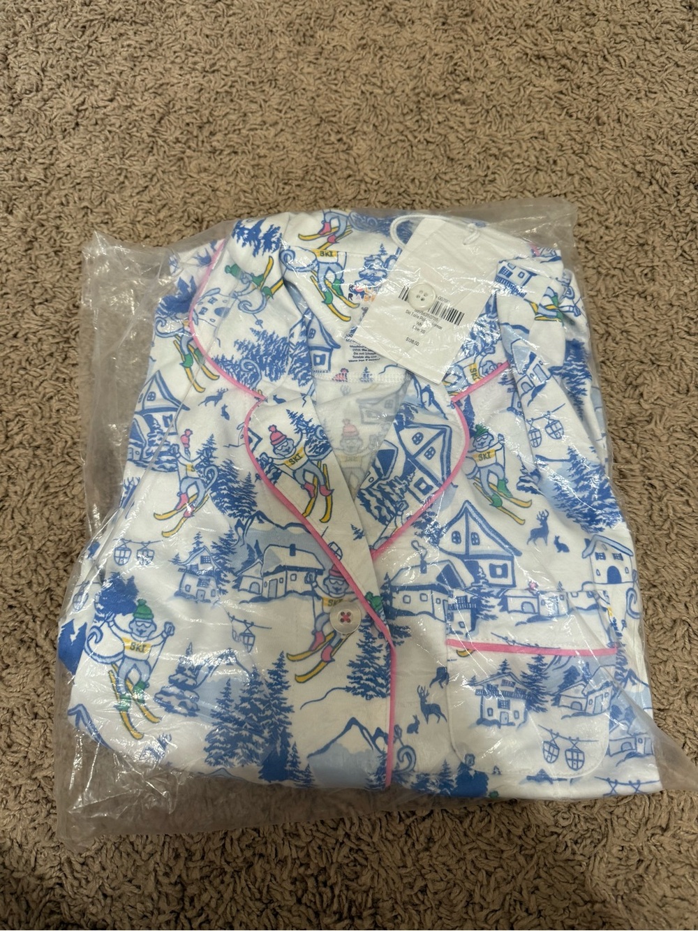 Roller Rabbit Ski Toile NWT XS